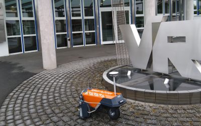 Robot Plotter gaat de grens over naar Duitsland: Volkmann & Rossbach heeft de primeur